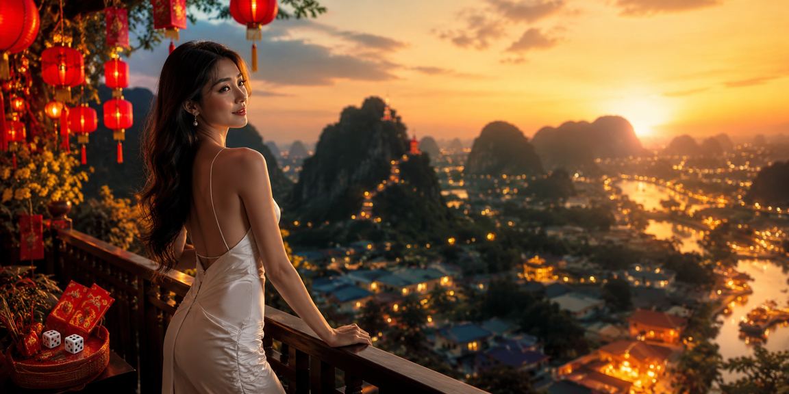Người chơi Ninh Bình thư giãn bên đèn lồng truyền thống trong không khí giải trí có trách nhiệm
